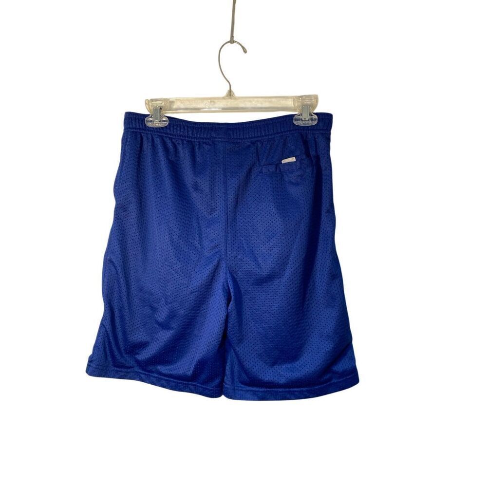 NFL NY giants onfield athletic apparel nylon shorts with pockets large